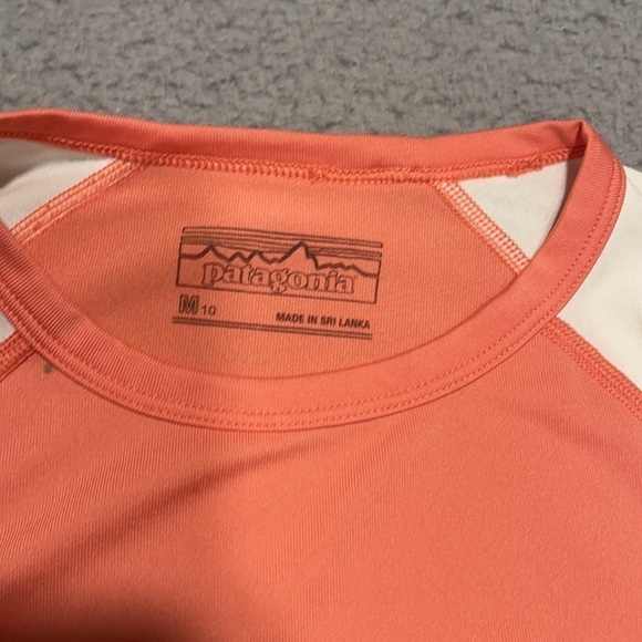 PATAGONIA Girls' Long-Sleeved Silkweight Rashguard size M - Picture 5 of 8